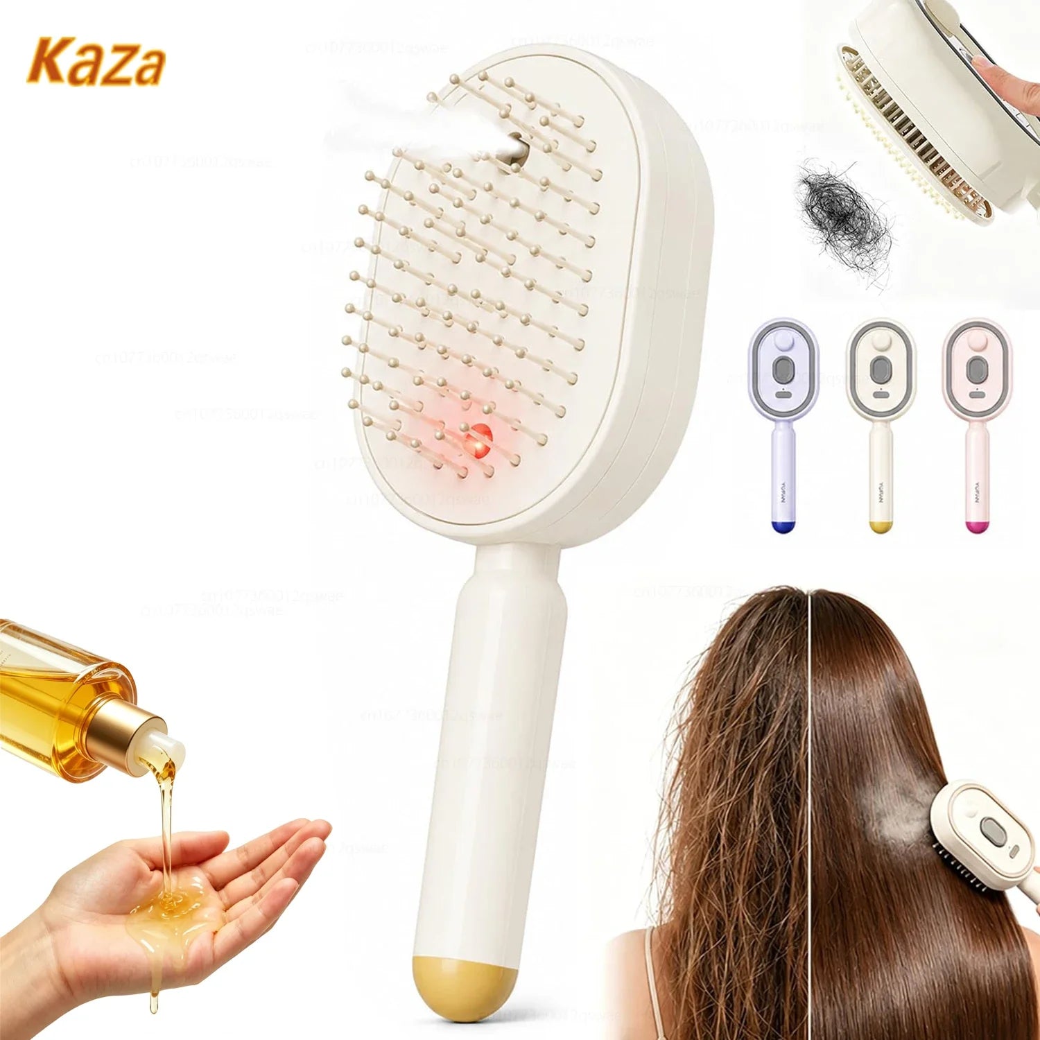Smooth & Shine Electric Brush for easy detangling