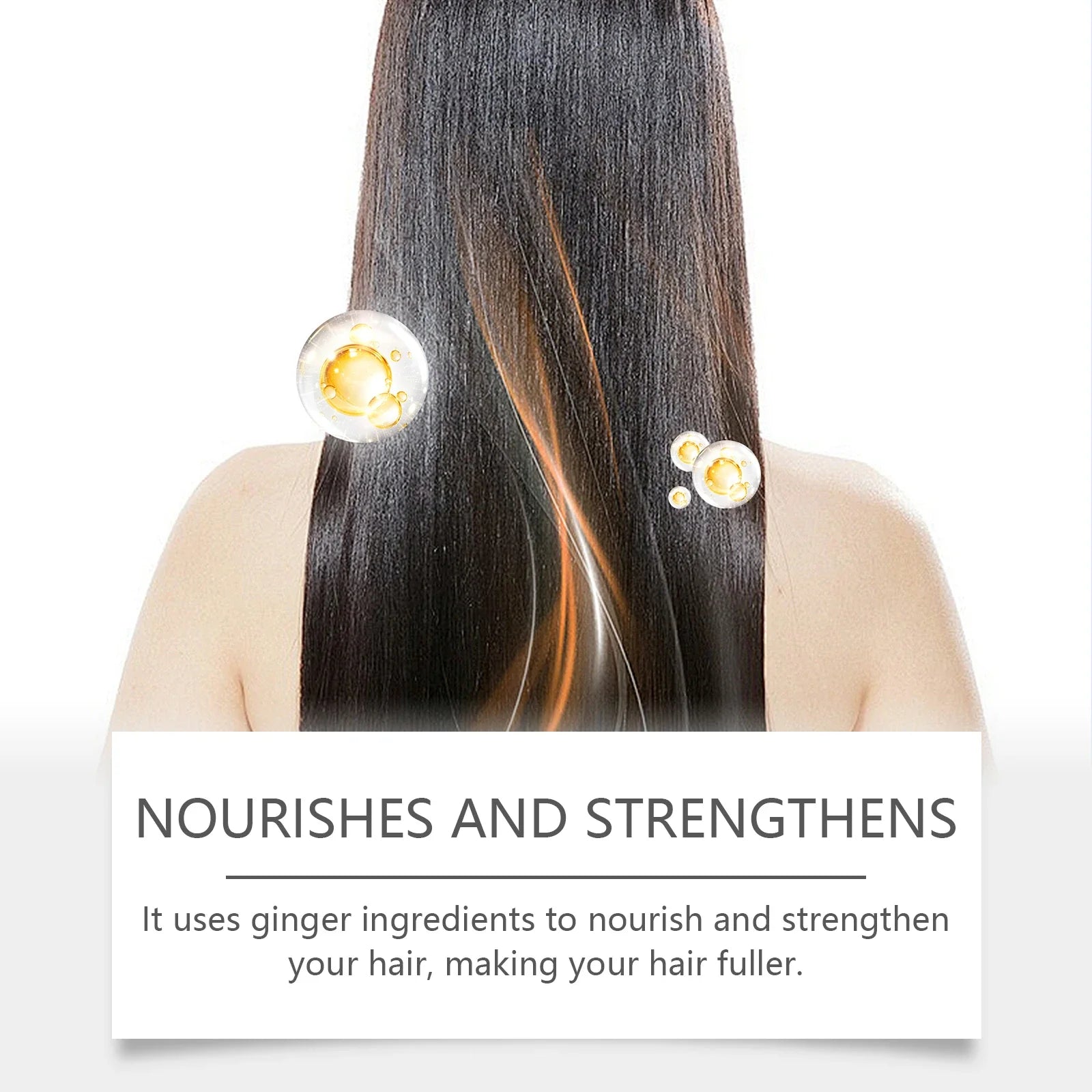 Ginger Hair Growth Magic for soft shiny hair