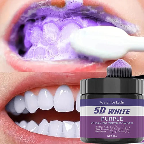 Purple Smile Tooth Powder oral care solution